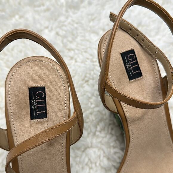 Got It Love it Palm Leaf Vacation Wedge Heels - Picture 7 of 10